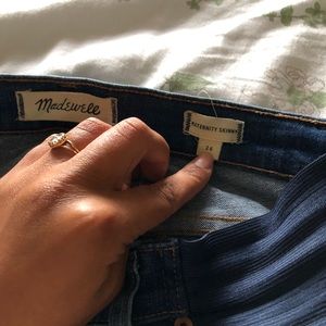 Madewell maternity skinny jeans